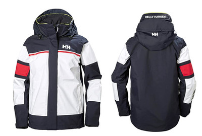 Womens Helly Hansen Authentic SALT LIGHT JACKET Hood 33925 Wind & Waterproof XS
