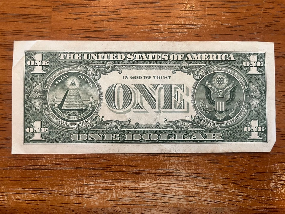 December 21, 2016 (20161221) One Dollar Fancy Serial Number Birthday Note - Image 3 of 3