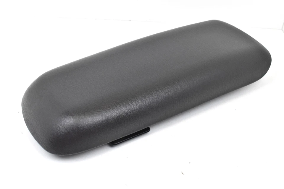 1998-2004 Chrysler 300M Center Console Black Vinyl Armrest Top Lid Cover OEM - Image 3 of 4