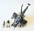 Hasbro G.I. Joe Sigma 6 Winged Fury Helicopter with Scarlett & Duke Figures
