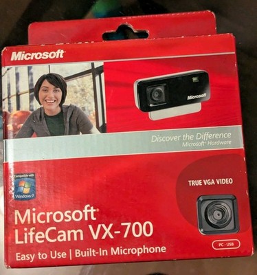 Microsoft LifeCam VX-700 Webcam New In Box