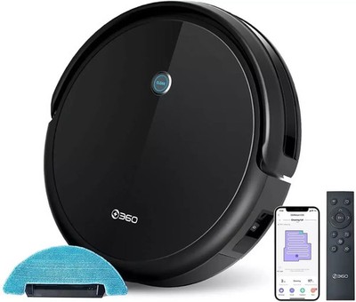 360 Smart Network C50 Black Robotic Vacuum Cleaner, Brand New in Sealed Box