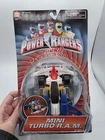 Vintage 1996 Power Rangers Turbo Mini Turbo R.A.M. Bandai 90s Toy With Backing