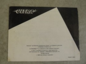 Nintendo NES Q*Bert Authentic Instruction Booklet Manual