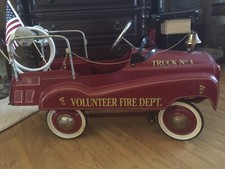 Fire Engine Pedal Car