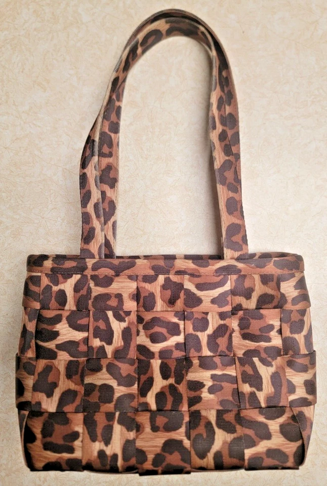 Bolso de Mano Harveys Cinturón de Seguridad Leopardo Estampado de Animales Cartera con Cremallera Cartera de Todos los Días L Foto 4 de 4