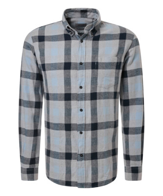 Pierre Cardin Hemd modern fit silbergrau