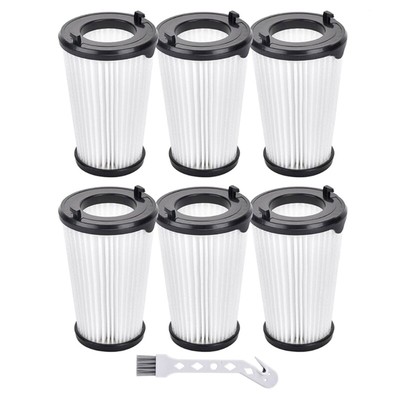 6 Pieces Plastic Vacuum Cleaner Filter Replacement Part Plastic Vacuum Filter
