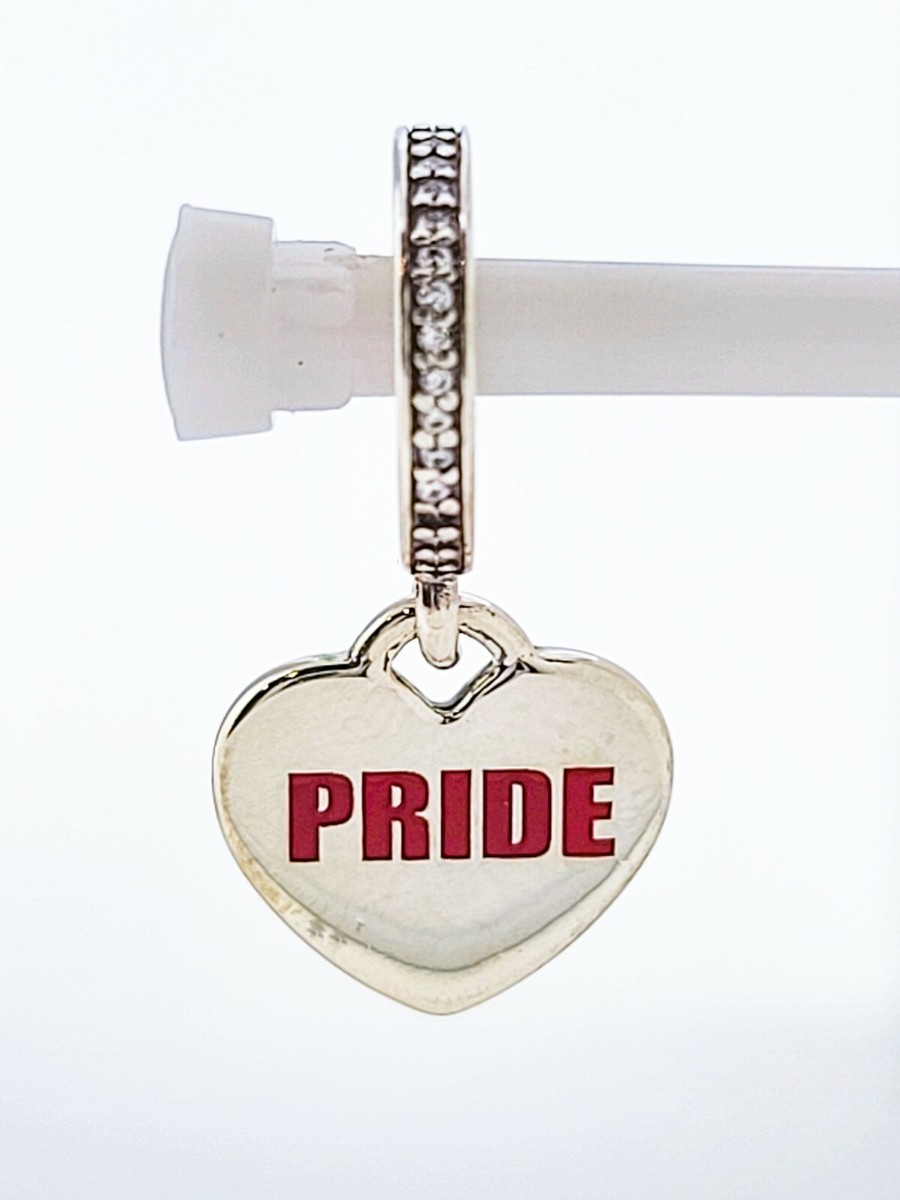 ♡♡♡ ⭐︎Toy⭐︎♡♡♡ New 100% Authentic PANDORA 925 Silver Rainbow Heart Pride