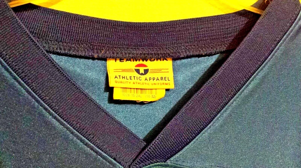 Ropa deportiva de trabajo en equipo Eagles azul real camiseta blanca #11 para hombre talla 2XL XXL Foto 3 de 4