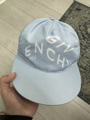GIVENCHY Refraction Baseball Cap mit Logo | Unisex Baby Hellblau Unisex Riemen