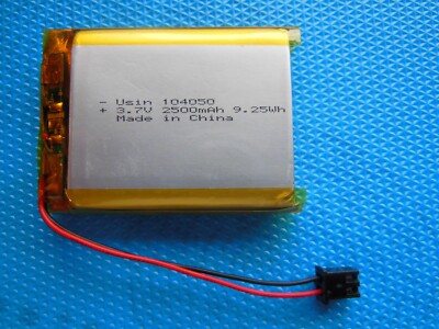 Akku Lipo 2500mAh 3.7V Stecker PH 2.5  2 pin PCB