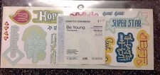CREATIVE MEMORIES BE YOUNG TITLE STICKERS  NIP 