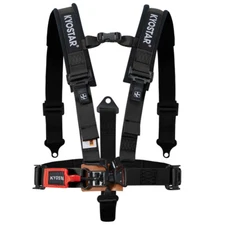KYOSTAR 2" Latch&Link 5 Point Safety Harness Set W/ Heavy Duty Shoulder Pads NEW