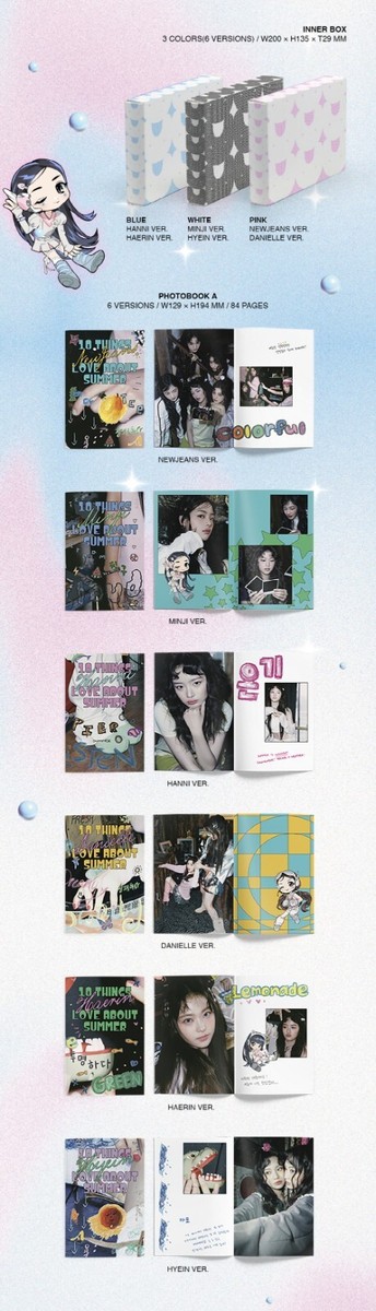 ハニ　ver トレカ　NewJeans アルバム　まとめ売り　kpop CD NewJeans - 2nd EP Get Up [Bunny Beach Bag ver.] Album+Free Gift | eBay