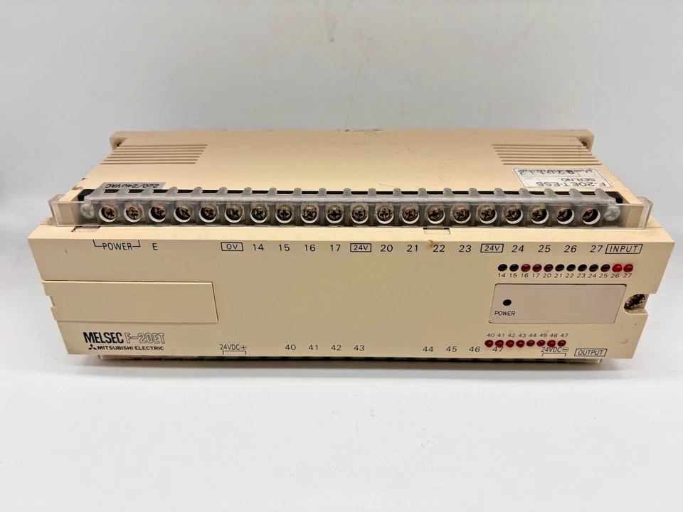 MITSUBISHI ELECTRIC MELSEC  F-20ET-ESS PROGRAMABLE CONTROLLER  F-20ET - Photo 3/4