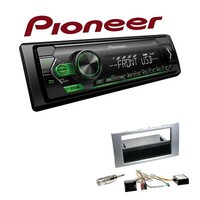 Pioneer Autoradio Android USB AUX Mit Einbauset FüR Ford S-Max Silber Mit Canbus