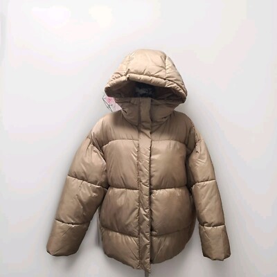 Damen winterjacke mantel Pufferjacke XL MONKI *NEU* beige warm