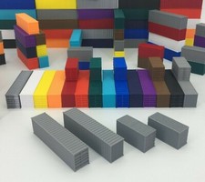 4 - SHIPPING CONTAINERS   2 20' and 2 40' Containers - N Scale 1:160 GRAY