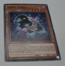 Yu-Gi-Oh Karte - SIMM Tablir - Cyberse / Effect - Yugioh Neu