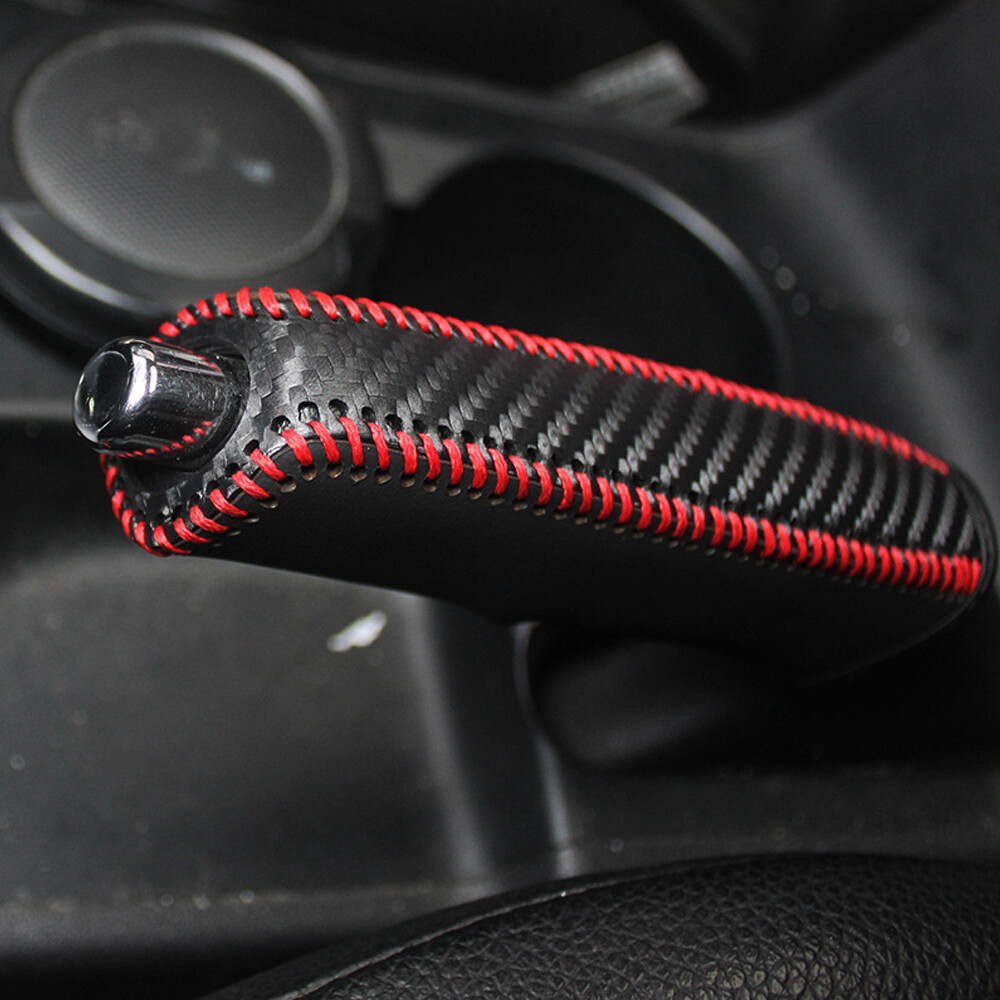 Universal PU Leather Truck Car Gears Handbrake Shift Lever Cover Accessories
