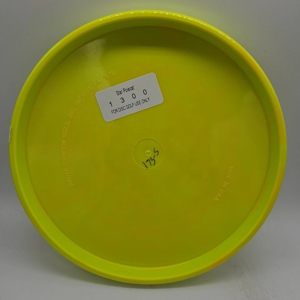 Innova Star Polecat 1994 Throwback Edition Yellow /Green-Silver 173-5g - Image 3 of 3