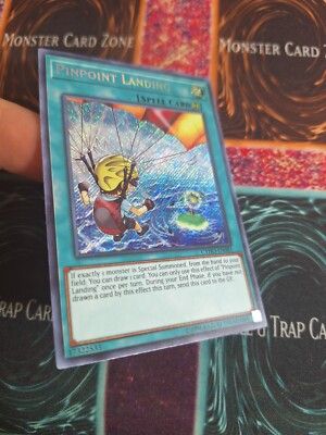 Yu-Gi-Oh! Card: Pinpoint Landing (CYHO-EN081) - Secret Rare - Cybernetic Horizon Set
