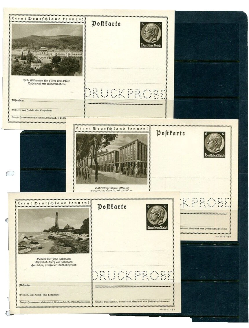 Used Proof, Essay Stamps