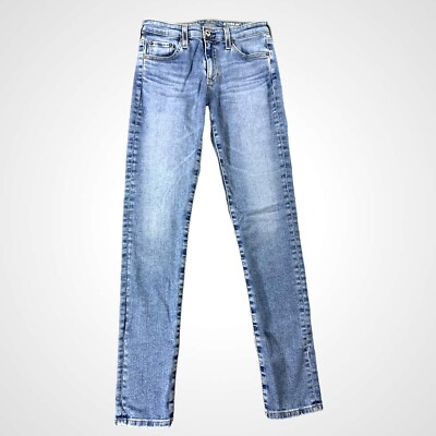 Big Star Jeans Womens 26x30 Cigarette B-Type 02 Skinny Stretch Medium Wash