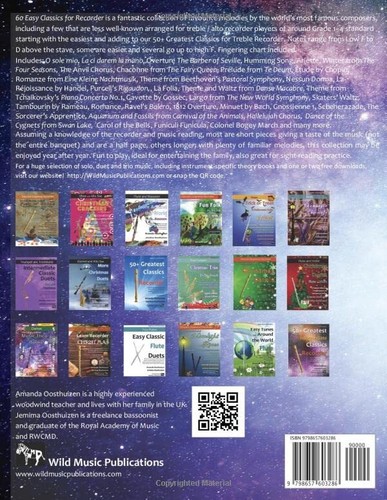 60 Easy Classics For Treble Recorder - Raccolta Di Melodie Per Principianti E Intermedi - Foto 3