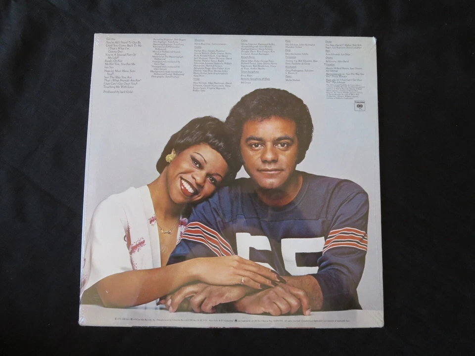 JOHNNY MATHIS & DENIECE WILLIAMS, That's What Friends Are For USA New Sealed LP - Image 2 of 2