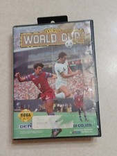 Sega Genesis Temco World Cup Soccer Game Former Rental