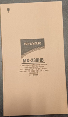Original Sharp MX-230HB Tonersammelbehälter