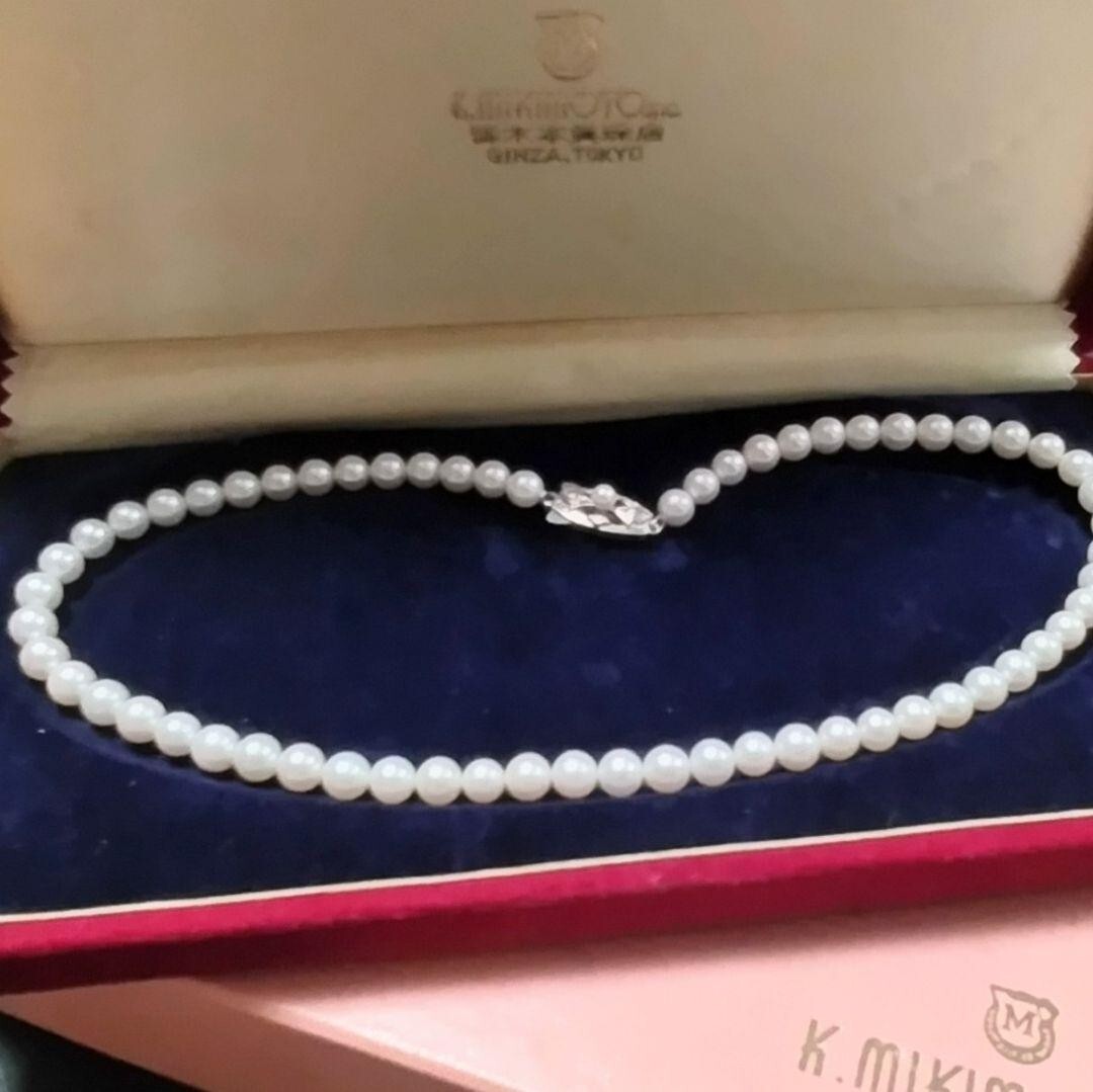 Mikimoto Pearl Necklace Japan Authentic Fine Jewelry Rare