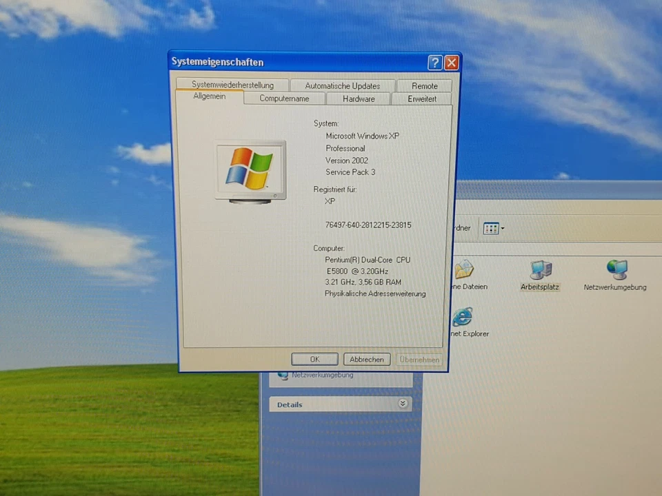 ASUS P5G41T-M Windows XP Gamer PC Computer RS 232 COM 4GB HDMI GeForce 1GB GT - Bild 3 von 4