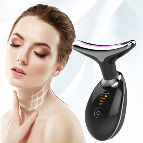 3-modes Red Light Therapy Anti Aging Neck Face Massager Electric Lifting Device - Picture 11 of 20