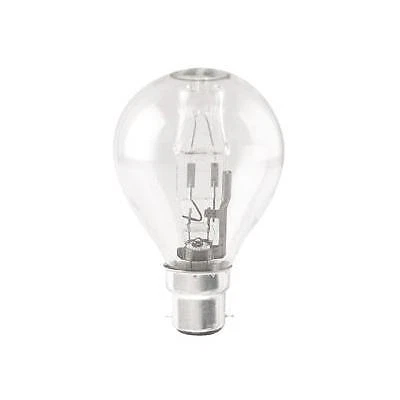 Lloytron Energy Saver B15 Halogen Incandescent Round Golf Bulb 18W 