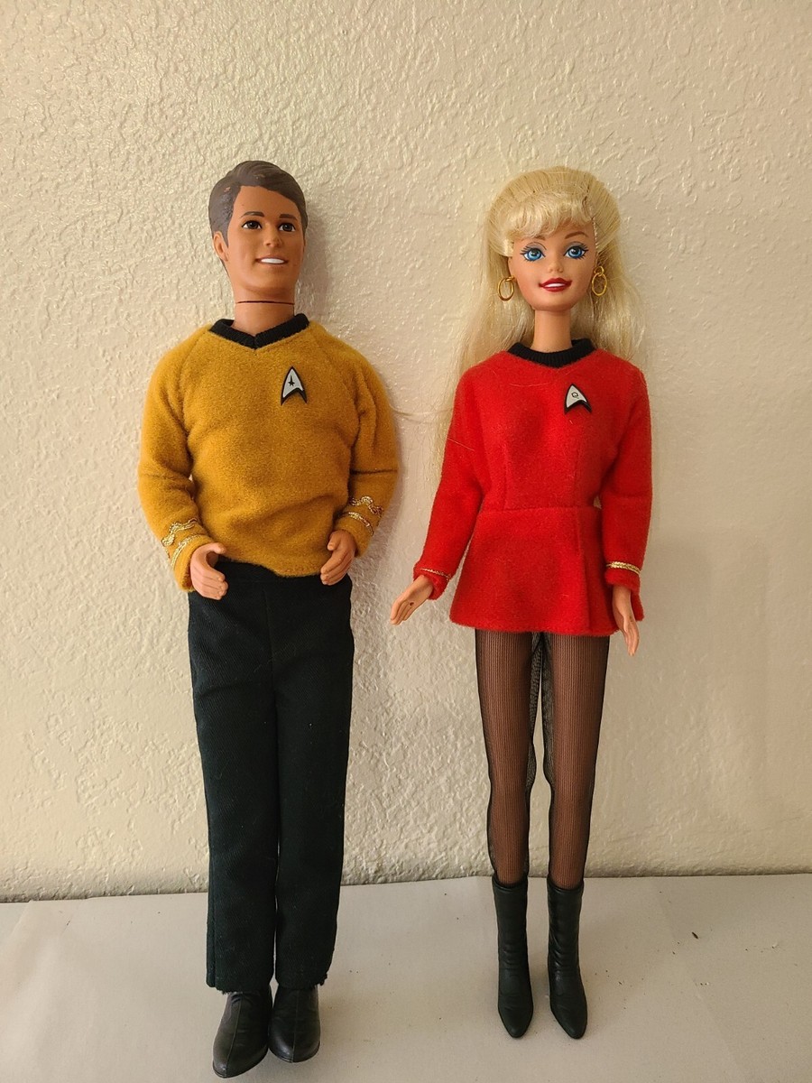 Barbie Ken Collector Edition 30th Anniversary Star Trek Dolls