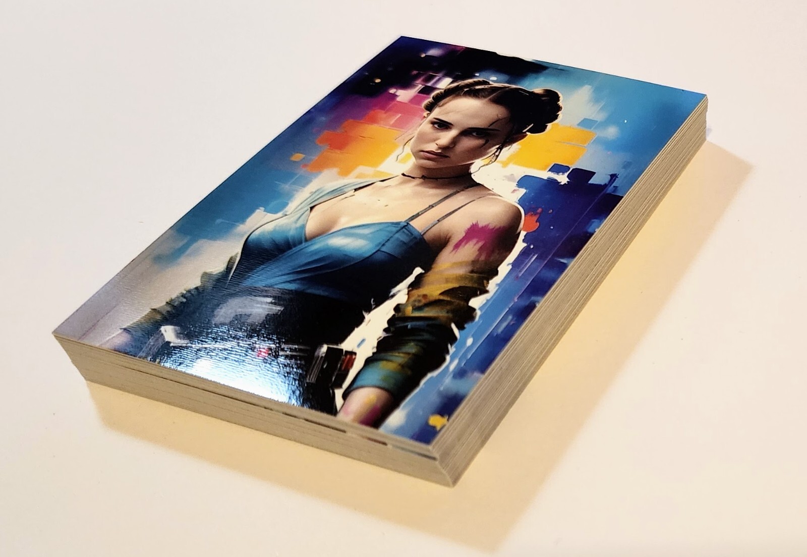 Natalie Portman Custom Card Reseller Lot 25 Copies Exclusive Art