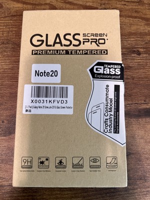 Glass Screen Pro Premium Tempered Protector Samsung Galaxy Note 20 2 PK