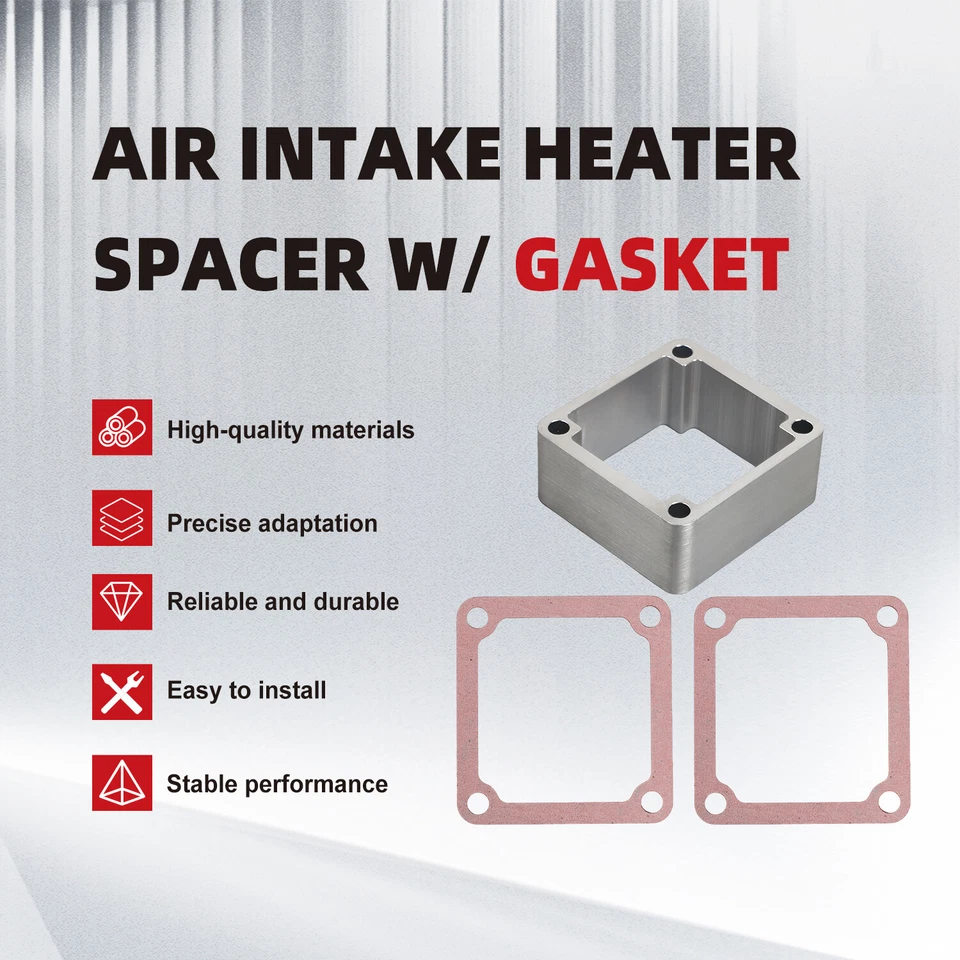 Espaçador de aquecedor de entrada de ar de aço com gaxeta para Dodge 5.9L Cummins 1998-2007 Stock - Imagem 2 de 4