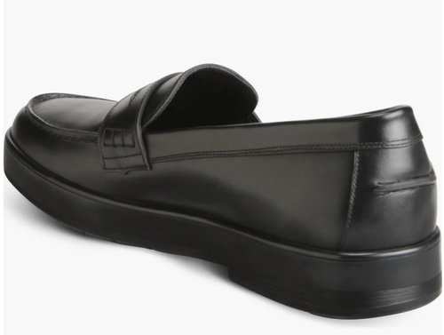 Zapatos Mocasines Allen Edmonds Talla 11.5 D Driggs Cuero Penny Negros Reg $300 NUEVO - Imagen 3 de 6
