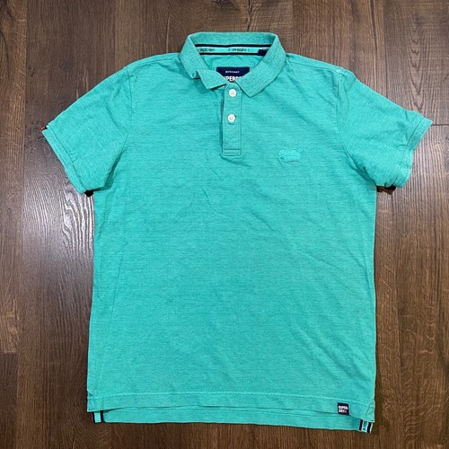 Superdry Premium Polo Shirt Men's 2XL 