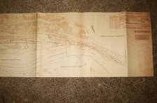 Original DR Gleisplan Bf Wilkau-Haßlau (um 1...