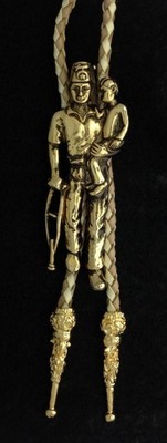 Masonic Shriner ''Silent Messenger'' Bolo Tie (SMBT-3)