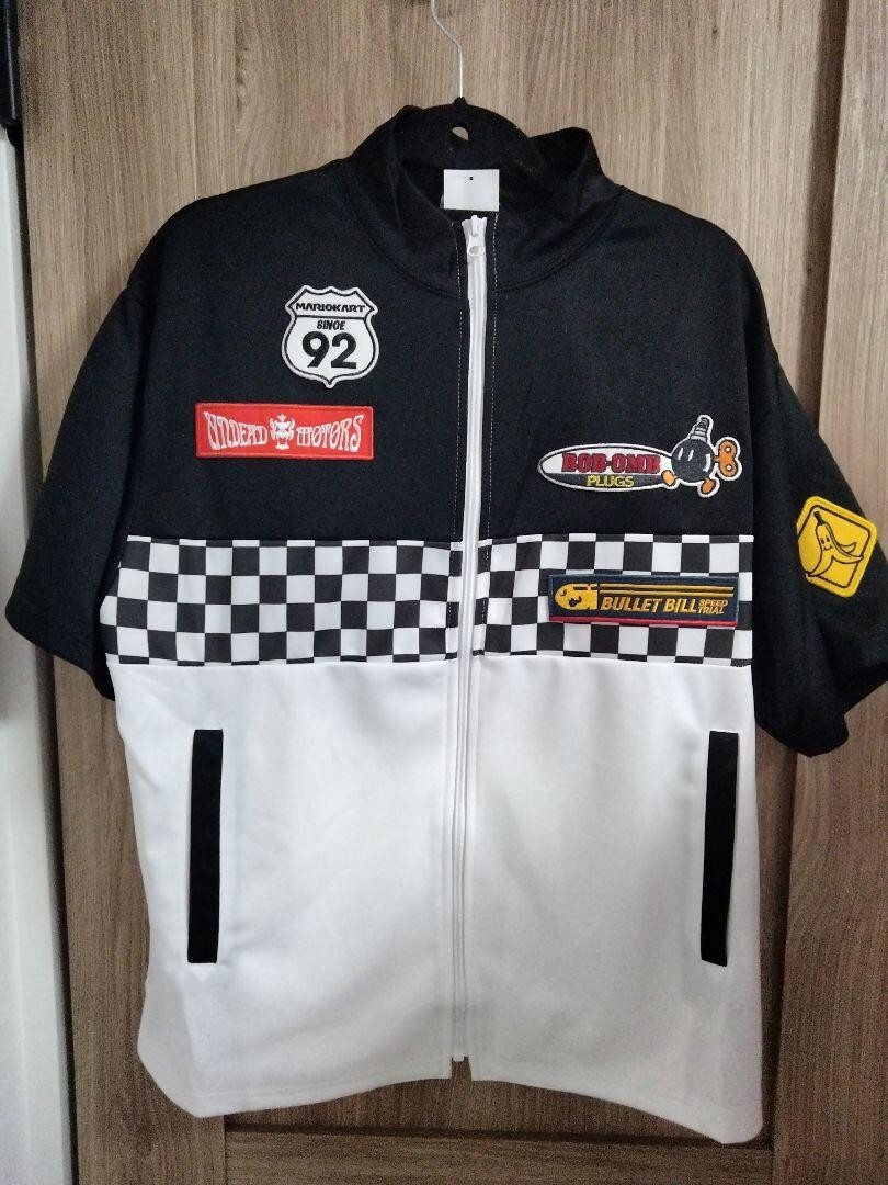 SUPER NINTENDO WORLD MARIO KART Jersey Shirt Size L USJ