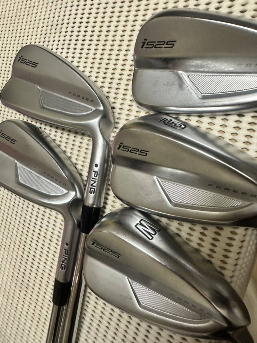 Golf Iron Set PING i525 Dot Color Black N.S.PRO Modus3 Tour120 (S