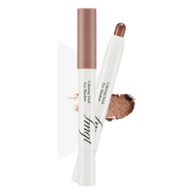 THE FACE SHOP Coloring Stick Eye Shadow #04 Dark Brown   Waterproof Eye Shadow