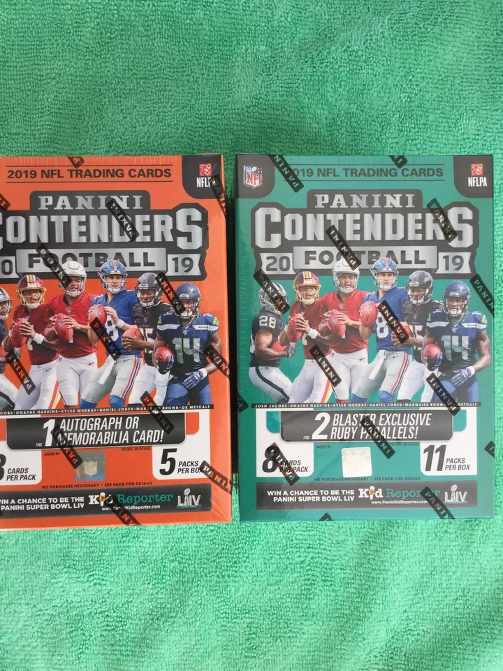 2019 Panini Contenders Football Factory Sealed Blaster Box LOT 1REG, 1FANTASTIC. - Image 2 of 4