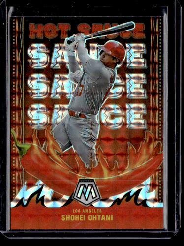 2022 Panini Mosaic #HS-6 Shohei Ohtani Hot Sauce Mosaic - Picture 1 of 2
